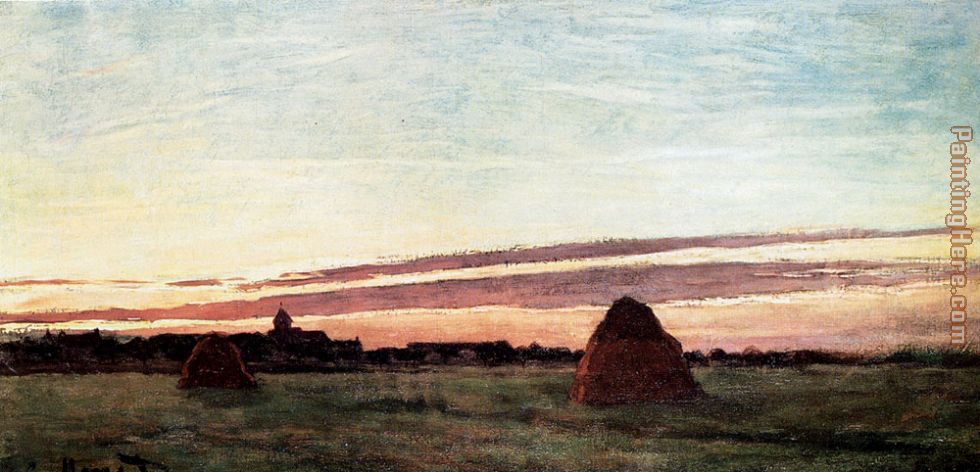 Haystacks At Chailly